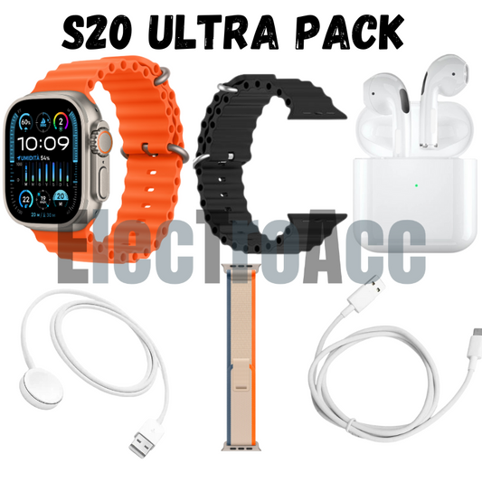 S20 ULTRA SMART WATCH AVEC PRO 4 TWS