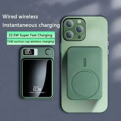 10000 mAh magnetic wireless power bank