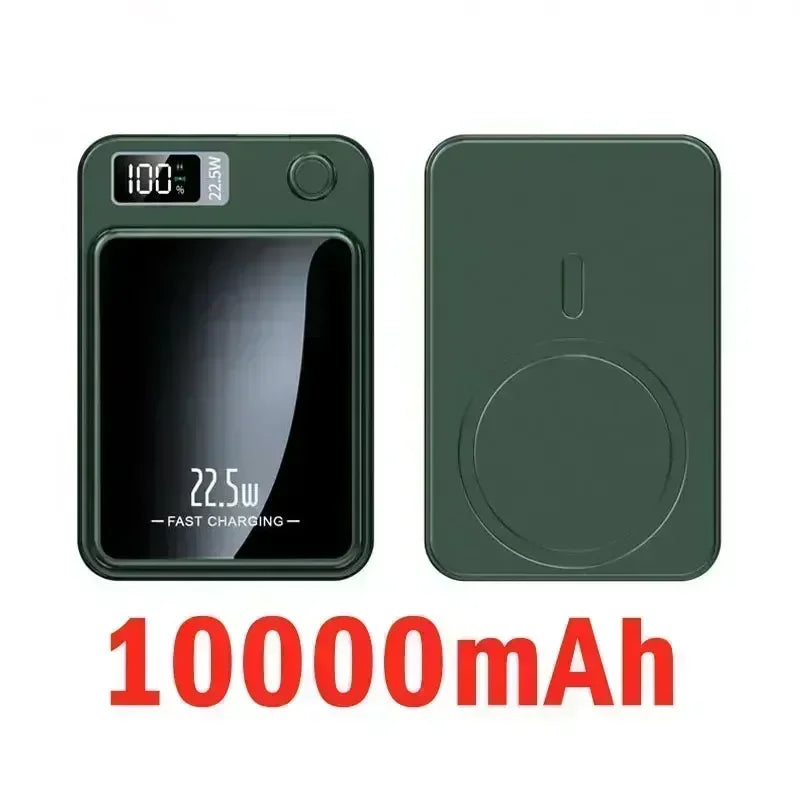 10000 mAh magnetic wireless power bank