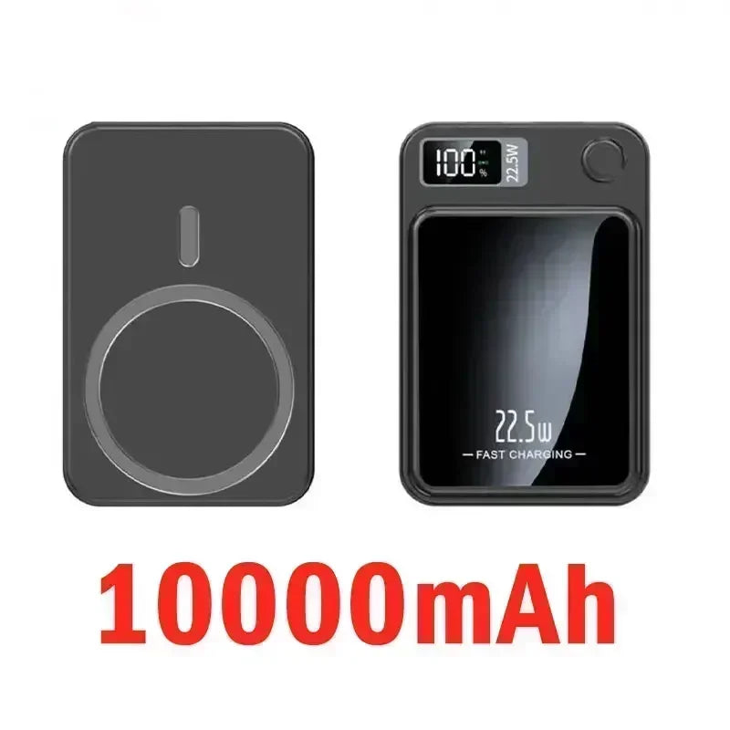 10000 mAh magnetic wireless power bank