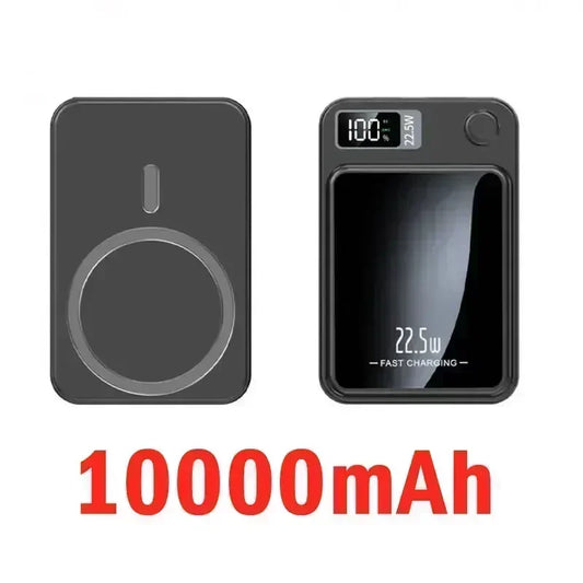 10000 mAh magnetic wireless power bank