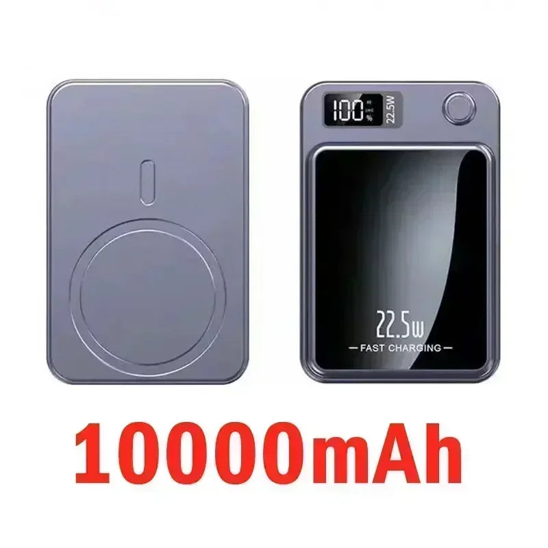 10000 mAh magnetic wireless power bank